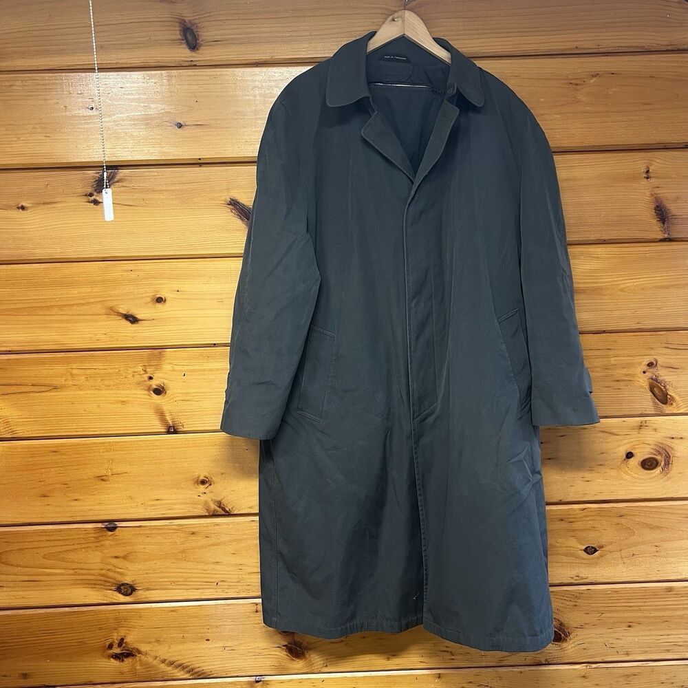 Silver Cloud Men’s Grey Size 44 R Grey Dress Coat Removable Thermolite Lining